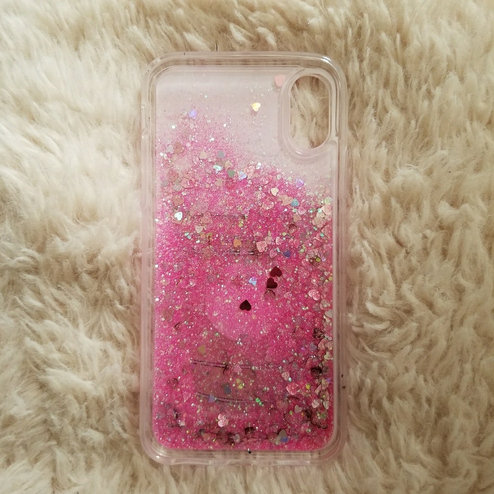 🦄Unicorn coffee glitter iphone x case💗 - Picture 2 of 2